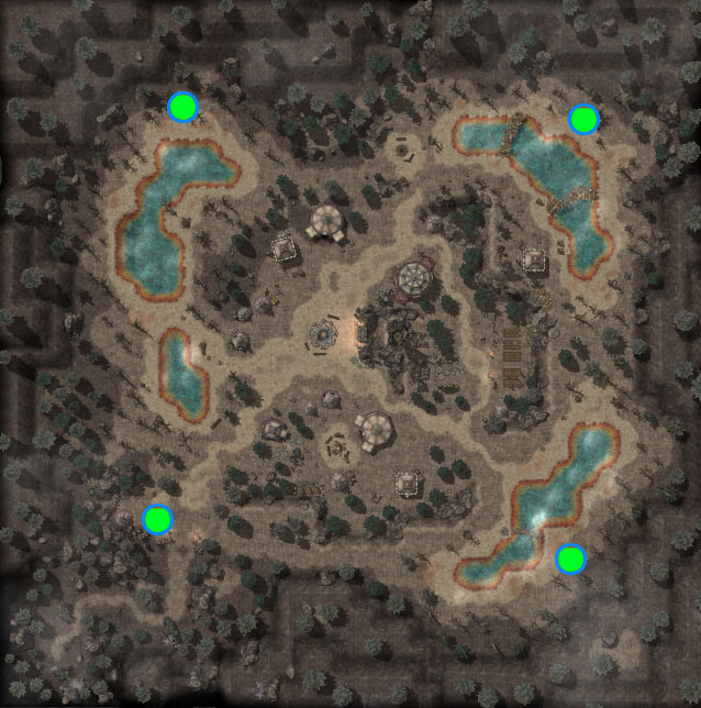 PVP地图撤离点位